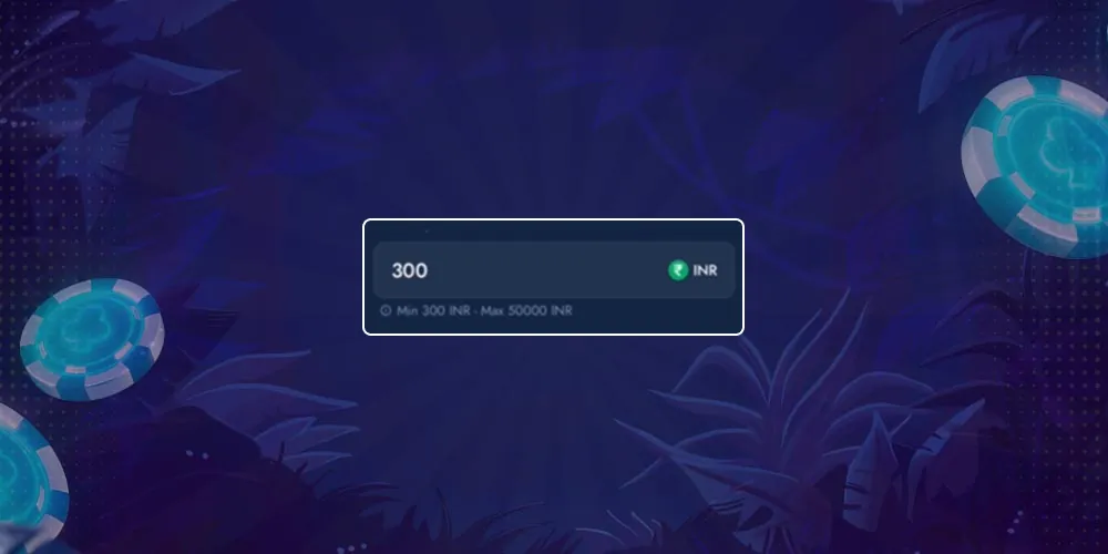 Decide on the amount of deposit