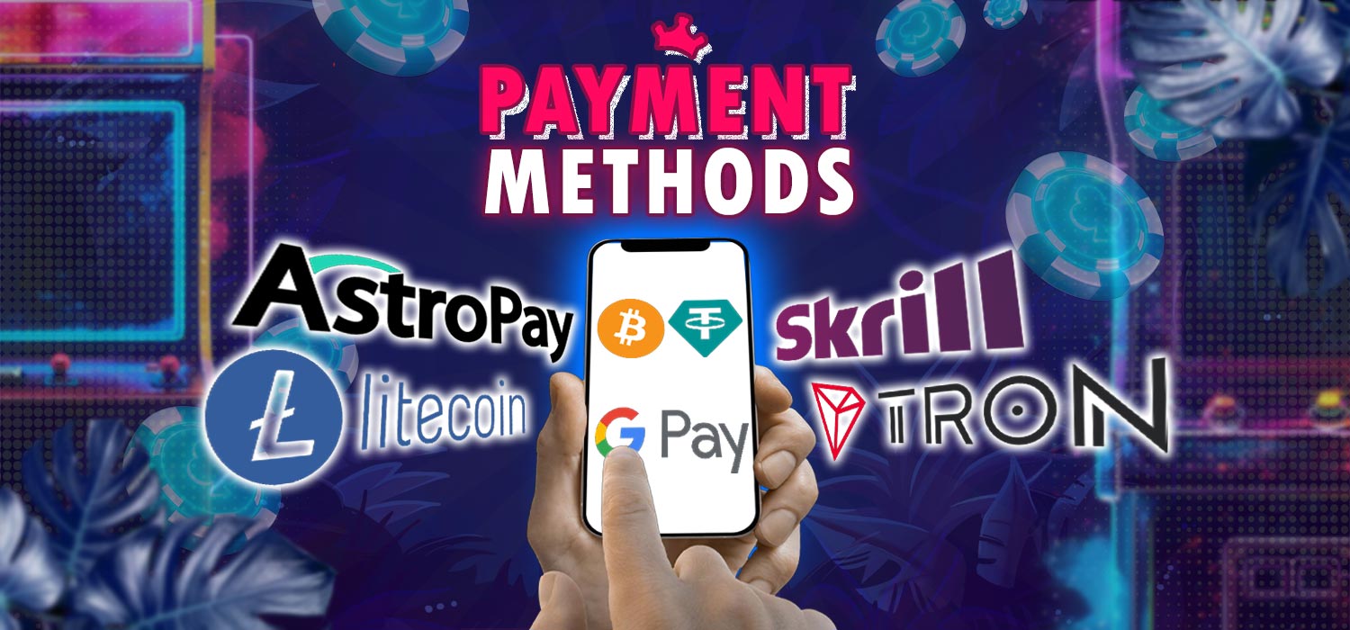 Available payment methods