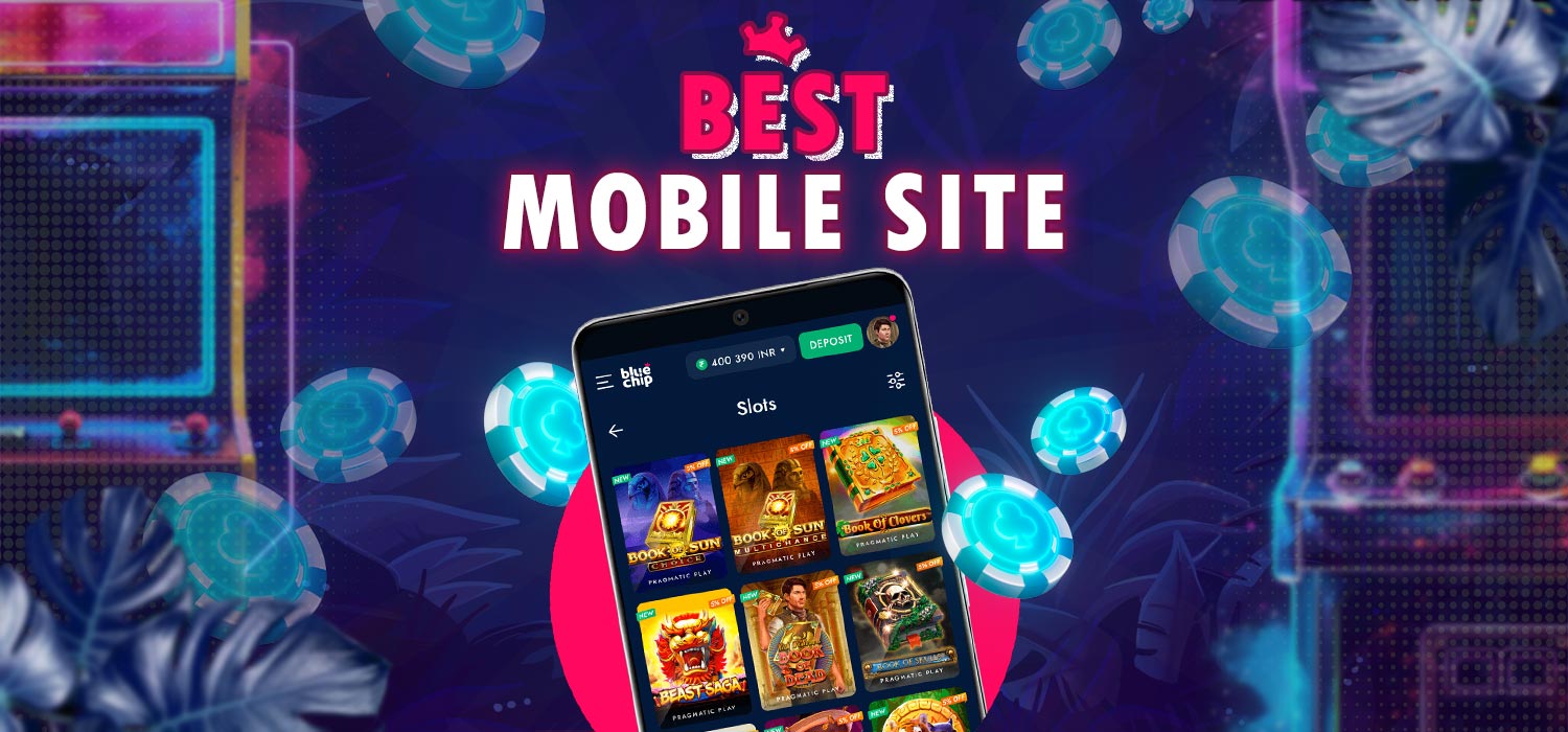 Mobile site for casino betting