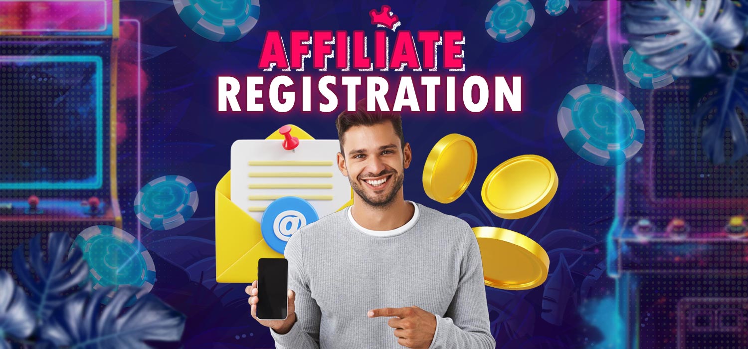 Signing up for the affiliate programme