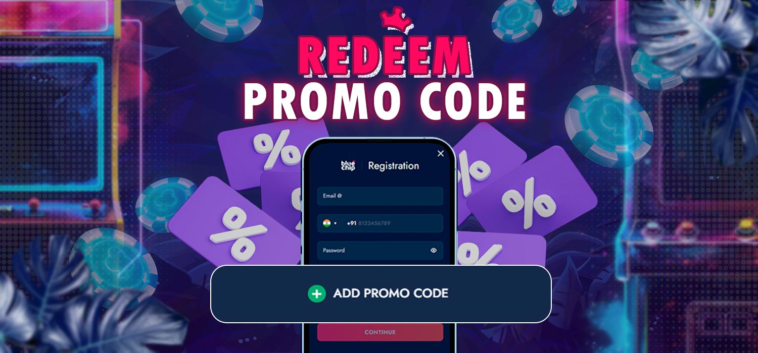 Use promo code on registration
